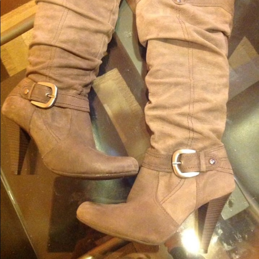 Brazilian pure leather boots wore just 2x